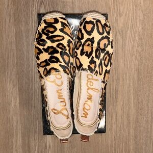 Sam Edelman leopard flats